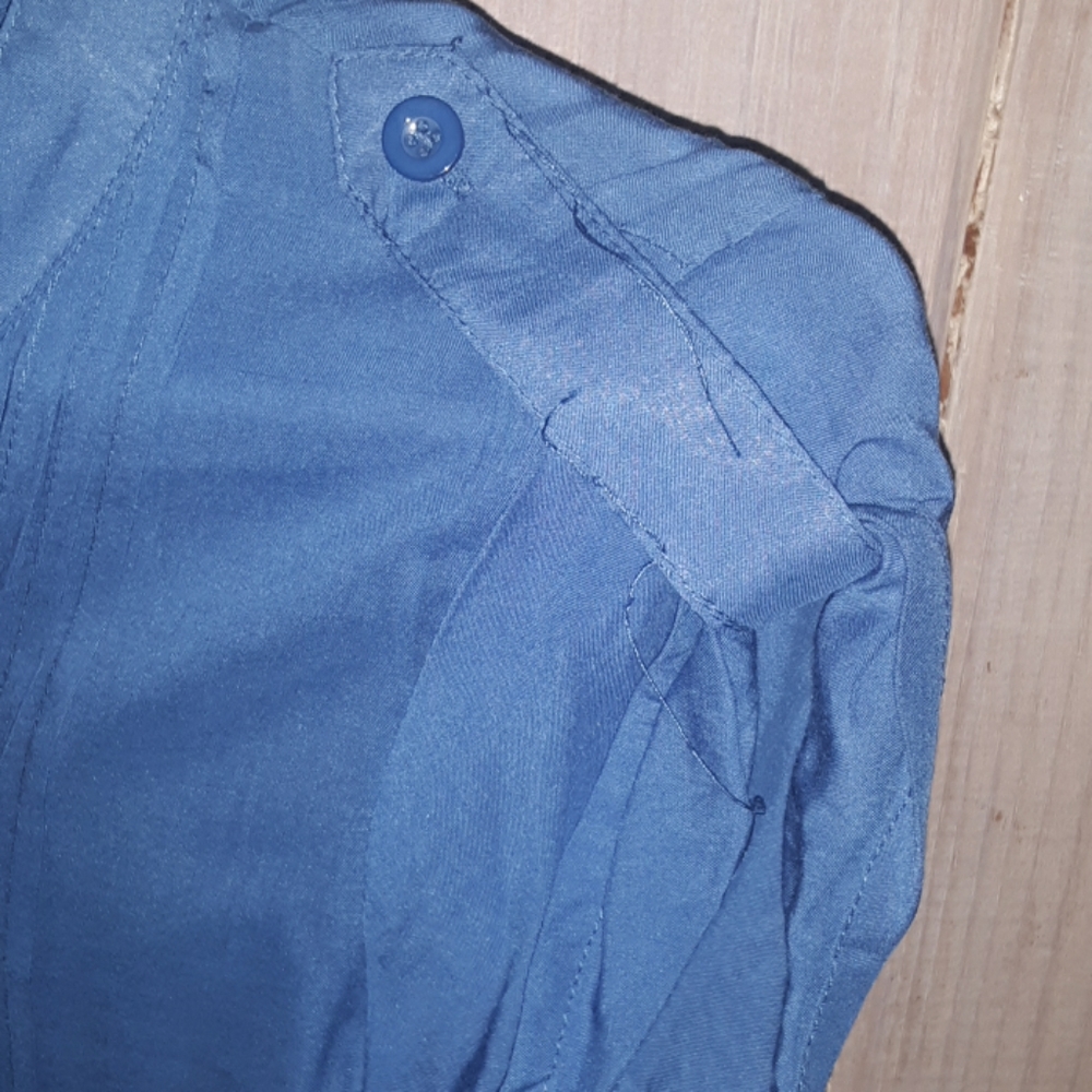 Blue sheer shirt - Picture 4 of 4